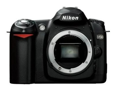 Nikon D50 6.1 MP Digital SLR Camera - Silver (Body Only)