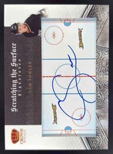 2010 Crown Royale Scratching the Surface Signatures Cam Fowler RC Auto /100