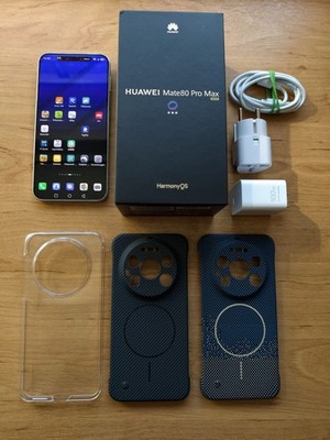 HUAWEI Mate 80 PRO Max, Dual-SIM, Silber, Absolut Neuwertig