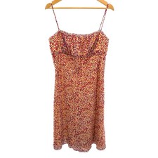 VTG ABS by Allen Schwartz Y2K Floral Slip Min...