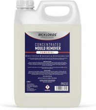 McKLords Commercial Concentrated Mould Remover - Effective Mildew Stain Cleaner
