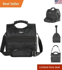 Igloo Gripper Soft Sided Cooler Bag, Insulted Dual Compartment Lunch Cooler