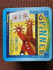 Vintage Puremco Spinner: Texas Wild Domino Game (The Game of Wild Dominoes) 2004