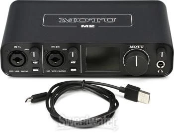 MOTU M2 2x2 USB-C Audio Interface - Image 2 of 4