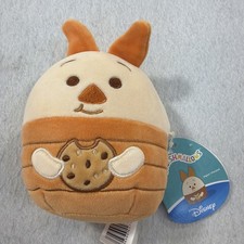 New Disney 5" Piglet The Pig With Cookie From Mystery Bag Squishmallow New