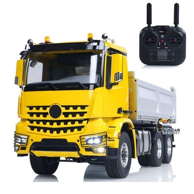 Auf Lager 2Speed 6x6 Metall Chassis 1/14 hydraulischer Dumper 3348 Kipper Modell