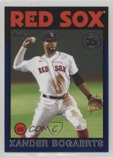 2021 Topps 1986 Baseball 35th Anniversary Blue Xander Bogaerts #86B-28 17zv