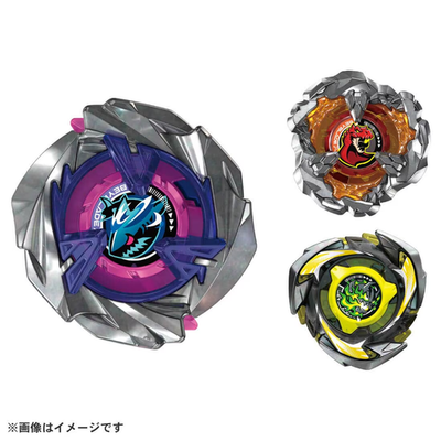 NEW Takara Tomy BEYBLADE X UX-15 SharkScale Deck Set 3 Beyblades