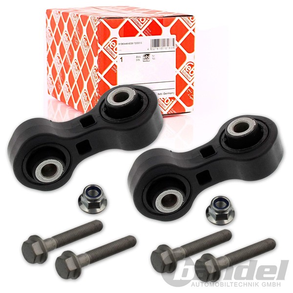 2X Febi Koppelstange Hinten FüR Audi A4 B8 A5 8T 8F A6 C7 A7 4G 8A 4H Q5 8R-image