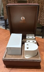FRANZUS Model FR-1650 Foreign Electricity Converter Kit Travel Vintage