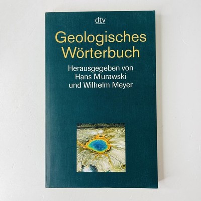 Geologisches Wörterbuch Hans Murawski, Wilhelm Meyer | Zustand SEHR GUT