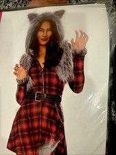 SPIRIT Halloween Big Bad Wolf Adult Costume Sz Small 4-6 