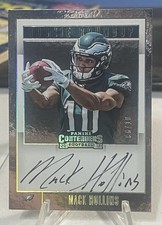 2017 Panini Contenders - Rookie Roundup Auto On Card Mack Hollins #RR-MH /10 Rc. rookie card picture