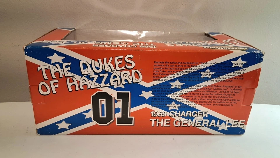 American Muscle 1969 Charger 01 General Lee 1:18 The Dukes Of Hazzard Ertl New - Image 3 of 4