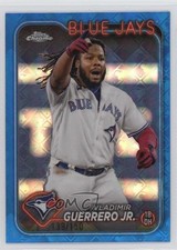 2024 Chrome Logofractor Edition Blue Refractor 139/150 Vladimir Guerrero Jr 1pk2