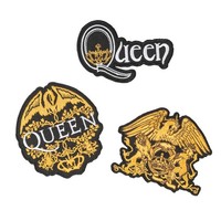 Queen Merch Patches Zum AufbüGeln Set 3 BüGelflicken AufnäHer FüR Textilien
