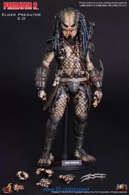 Hot Toys Alien Predator 2 1/6 Grayback Elder Action Figure Model