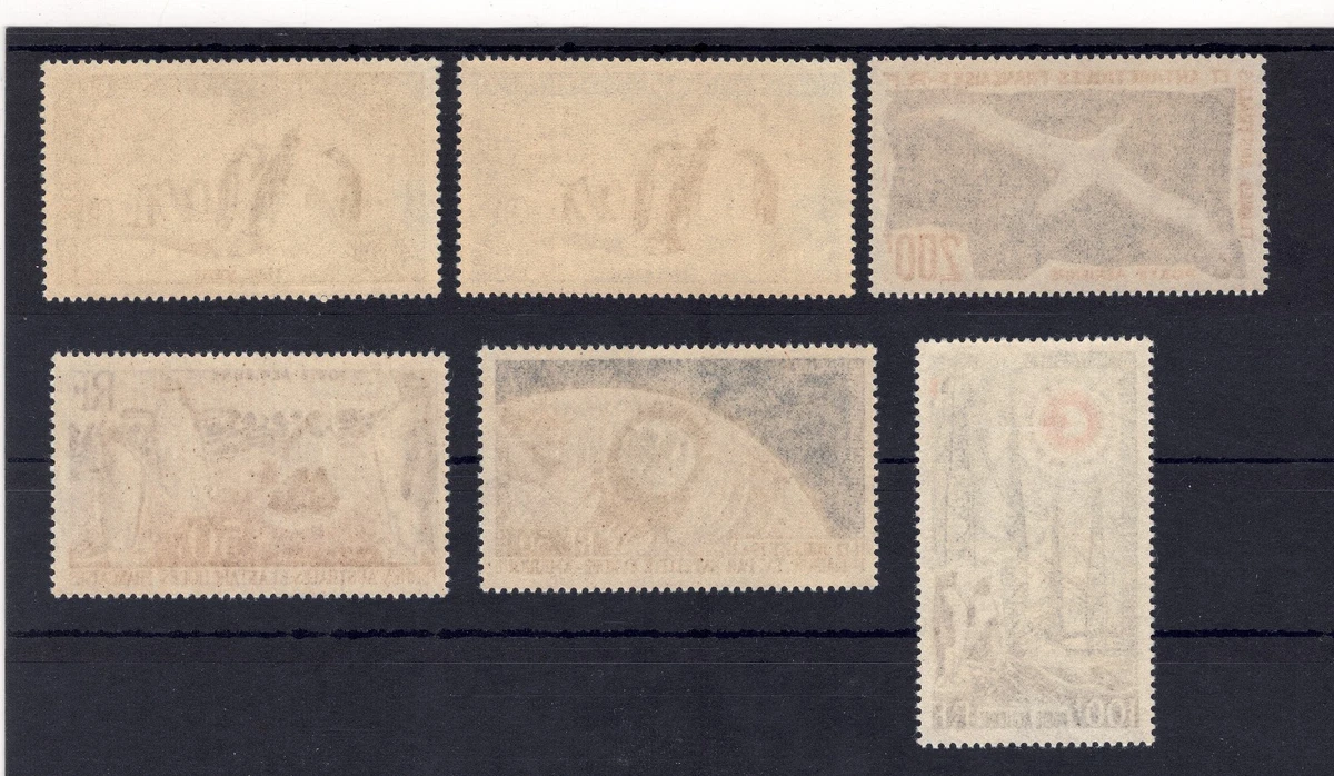 FRENCH SOUTHERN & ANTARCTIC TERRITORY Scott # C1 - C6, MINT Air Mails! SCV $232