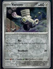Varoom 064/091 Common Paldean Fates Pokemon Reverse Holo Lightly Played