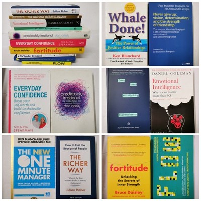 Business Books Bundle - Mindset, Leadership, Finance x 10 Books (Random)