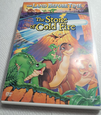 The Land Before Time DVD Stone of Cold Fire Full Frame 2001 Dinosaurs
