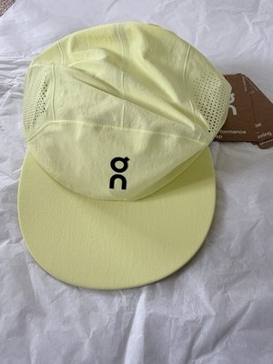 ON Running Performance Cap Mütze Unisex Limonade One Size Brandneu mit Etikett