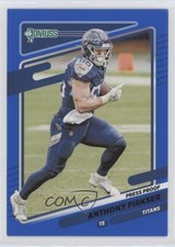 2021 Panini Donruss Press Proof Blue Anthony Firkser #15 0ru4