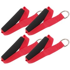 4 Pcs Gym Straps Fitness Cable Attachment Triangle Handle Workout