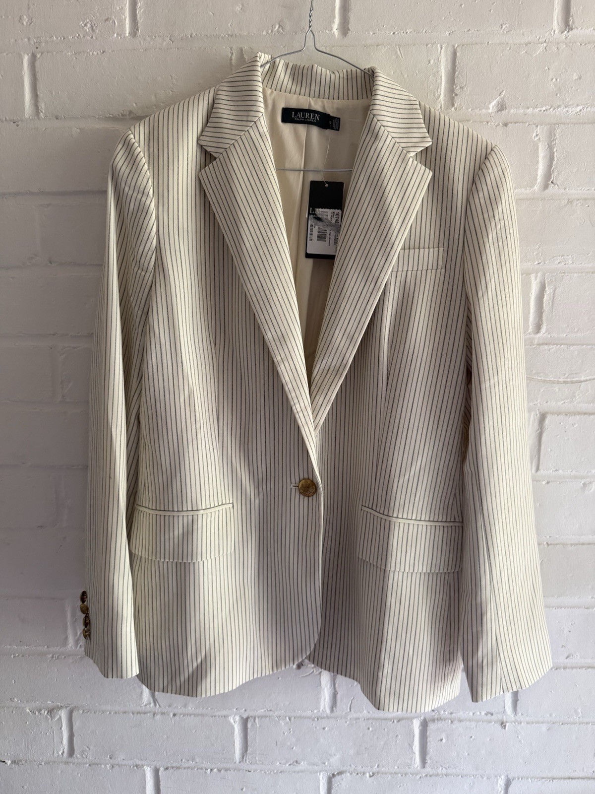 Ralph Lauren Womens Wool Blend Jacket/ Blazer In Size 12US FIT 14 RRP $295.00 US