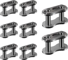 420 Chain Master Link Roller Heavy Duty 10 Pack Black