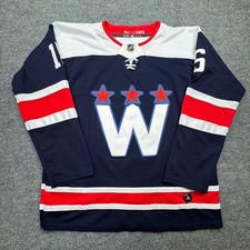 Sonny Milano #15 Washington Capitals Adidas Jersey Men 52 Navy Red NHL Fan Gear