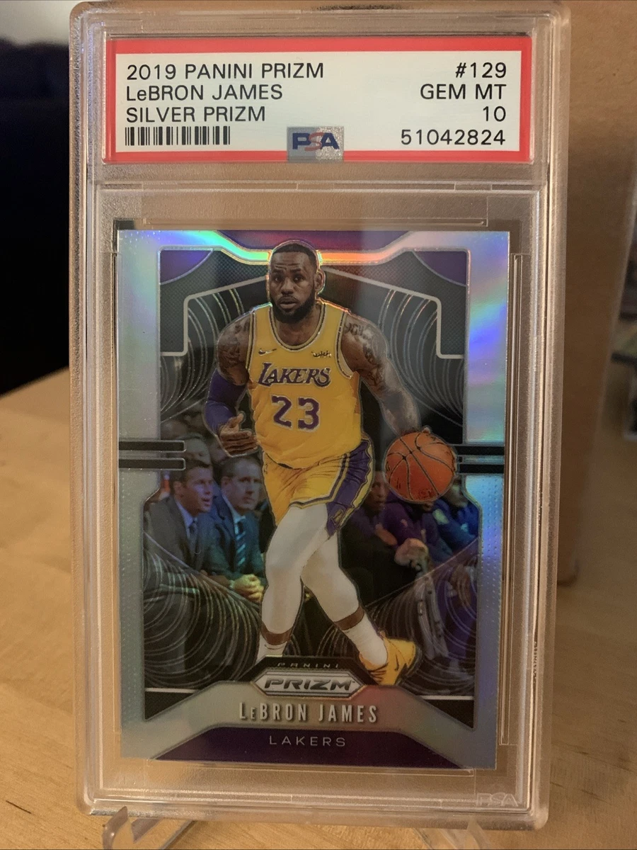 25+ LeBron James Basketball Trading Cards 2019-20 Panini Prizm Set