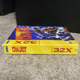 Cosmic Carnage Sega 32X.  1994. Tested 04/26. Works Great. Fast Shipping.