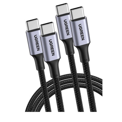 UGREEN USB C Cable 100W 2M Charging Cable USB-C 2 Pack PD 3.0 Fast Charging Cabl