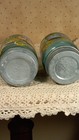 2 BALL PERFECT MASON  BLUE GLASS PINT CANNING JARS  HAND PAINTED FOLK ART — photo 5