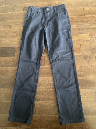 IZOD Youth Boys Sz 16 regular Navy Blue Straight Leg Pants