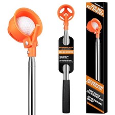 Golf Ball Retriever, 9Ft/12Ft/17Ft/20Ft Professional Stainless Steel 9.01Ft