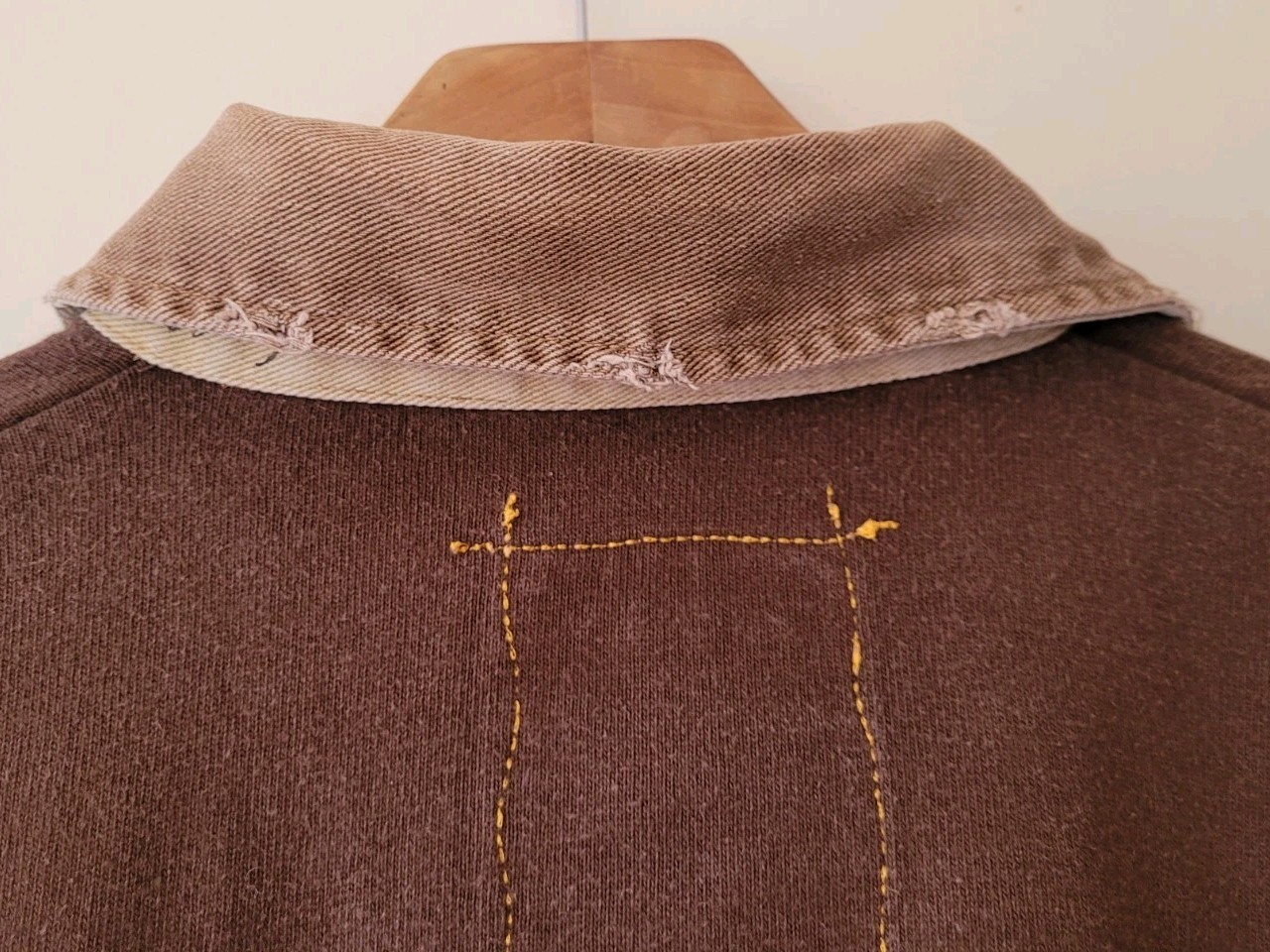 Vintage 90s GANT RUGGER Shirt Long Sleeve Striped Heavy Cotton Size XL - Rare. image 9