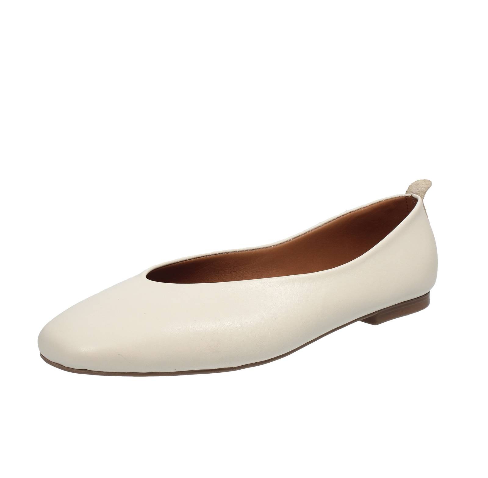 Ария Балерин в бежевом платье Pelle Beige - Taglia 41 Scarpe Donna Ballerine 16690₽