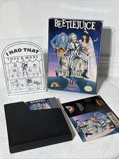Beetlejuice NES Authentic CIB NICE Condition 🔥