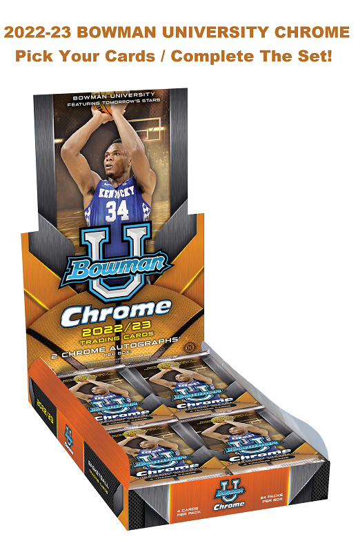 2022-23 Bowman University Chrome Basketball - Pick Your Cards! | eBay