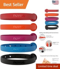 5 Pack Lightweight Breakaway Cat Collars   Sa...