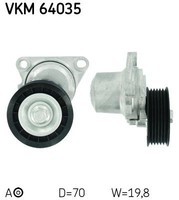 Riemenspanner Keilrippenriemen Links Unten SKF VKM 64035 FÜR Ford Mazda Spannarm