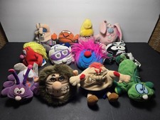 Vintage Silly Slammers Plush Toys 1997 Lot Of 12 - No Sound