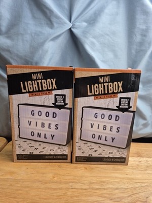 Two Mini Lightbox Create Display Custom Messages