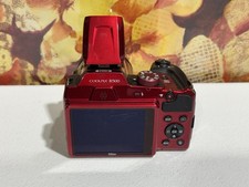 Nikon Coolpix B500 Red Digital Camera 40X For Parts Or Repair