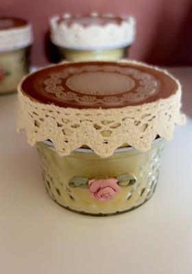 4 Oz Organic Beeswax Candle Organic Essential Oils Coquette Style Handmade