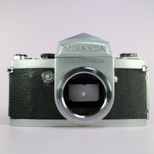 Miranda Dr 35mm Film SLR Camera Silver Body Only Tested