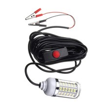 12-24V LED Underwater Fishing Lure Bait Light Night Submersible Squid Lamp/