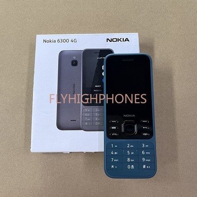 Unlocked Nokia 6300 4G Dual SIM  classic LTE Cell Phone 3 Colors New Phone